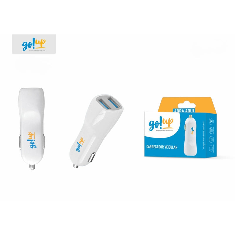 Carregador veicular 2 USB go!up