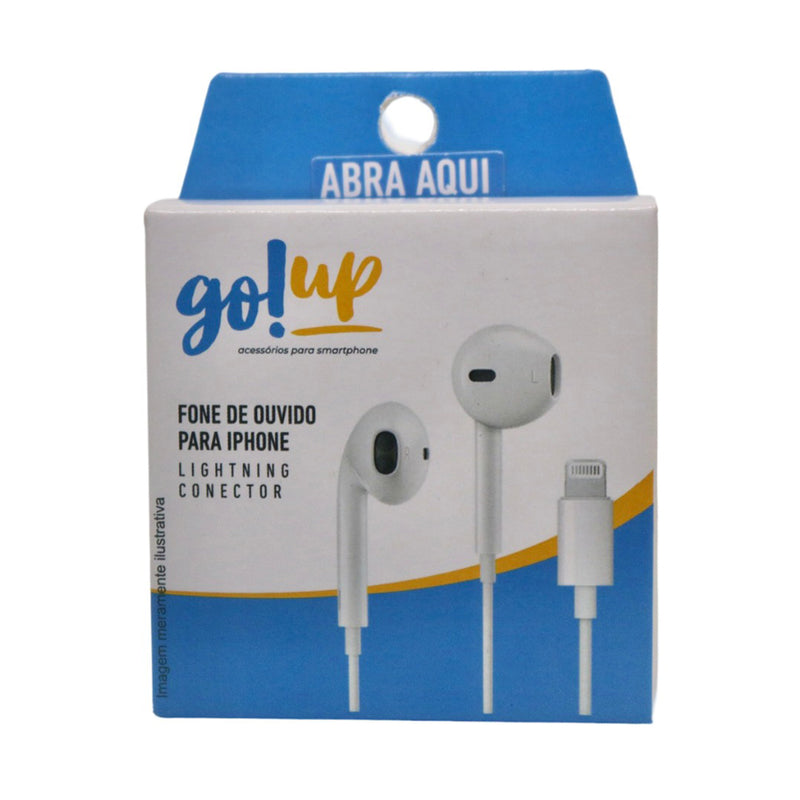 Fone c/ fio para iPhone go!up