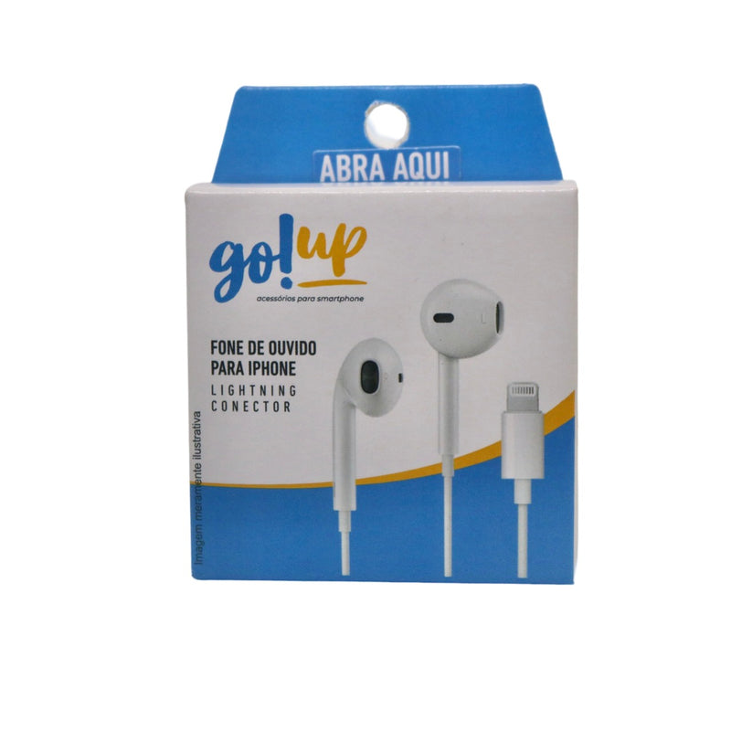 Fone de Ouvido c/ Fio iPhone go!up
